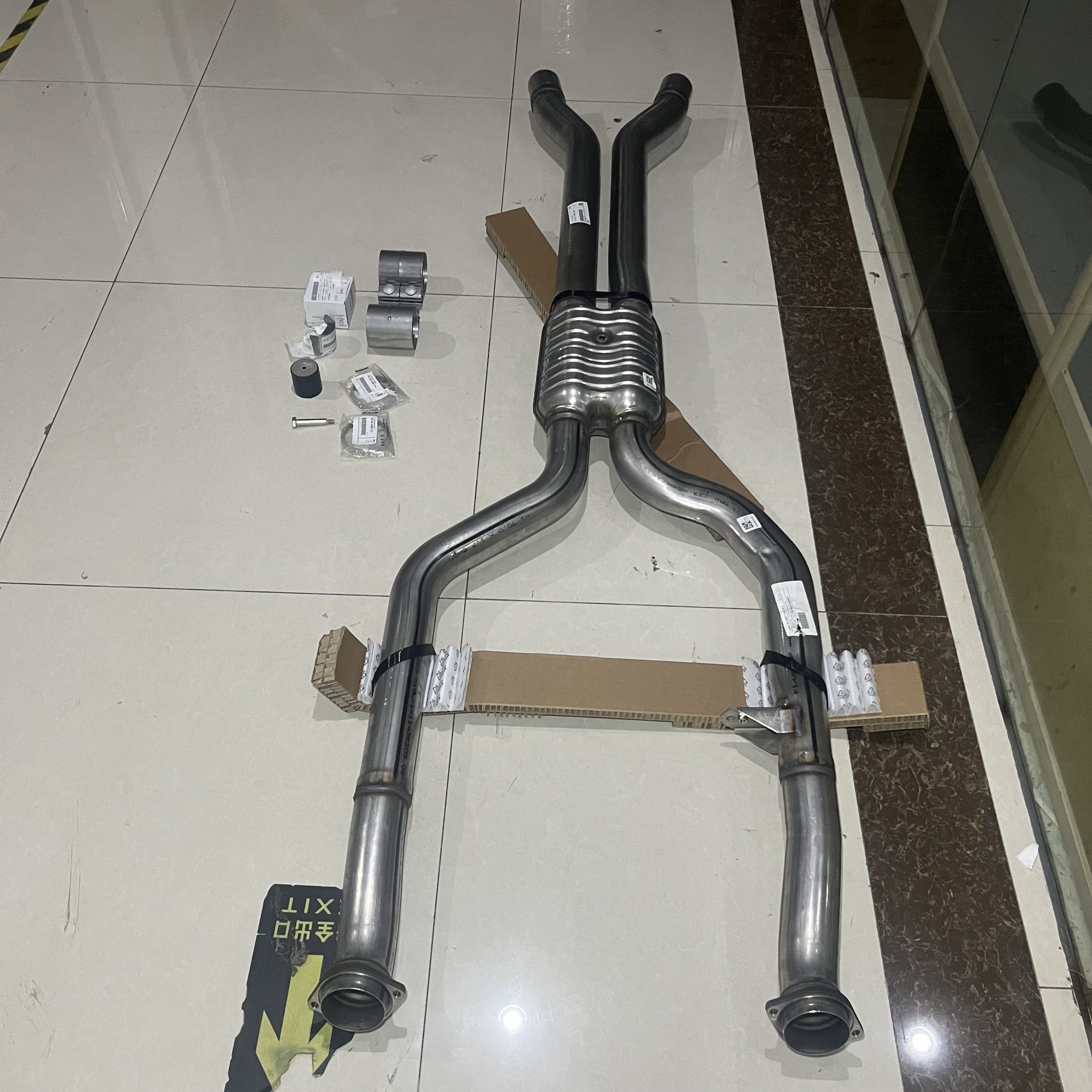 宝马新款X底盘X5M雷霆F95LCI欧规海外版国在不带gpf原厂排气