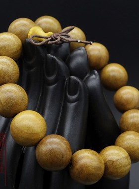 四川金丝楠手串佛珠