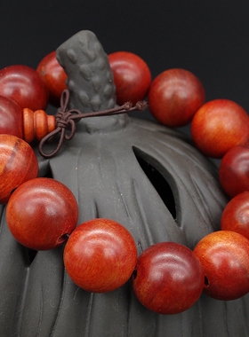 印尼帝王血龙木全透光佛珠念珠