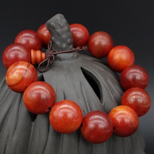 正宗印尼帝王血龙木手串男女手链正品全透光民族风男女士佛珠念珠