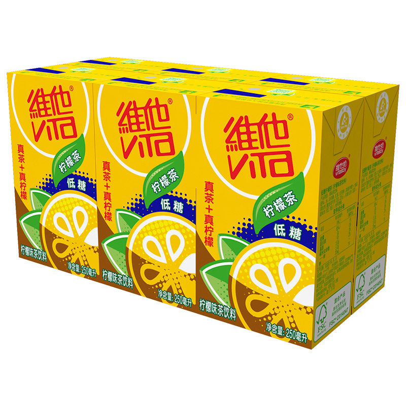 维他奶柠檬茶低糖250ml*6盒装即饮柠檬味休闲下午茶夏季饮品饮料怎么看?