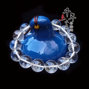 白水晶生肖牛虎本命佛虚空菩萨