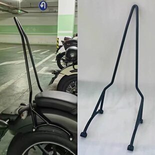 适用春风450clc改装尖弓靠背后靠背恨天高尖弓后靠弓配件