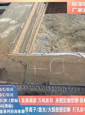 美标ASTM-A572GR50钢板A572GR60低合金钢板执行美标标准按图下料