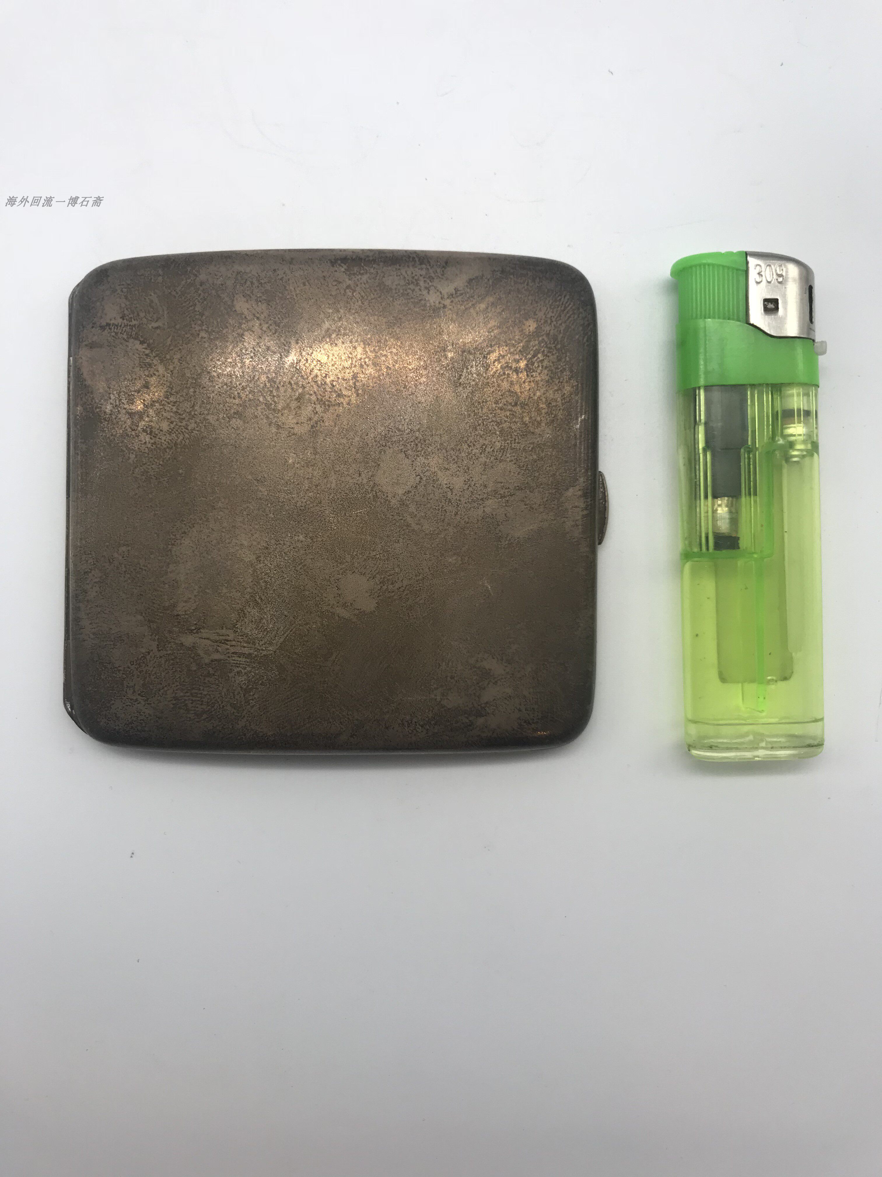 纯银烟盒 74g ⑨
