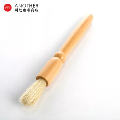 咖啡粉清洁毛刷木质刷子18cm