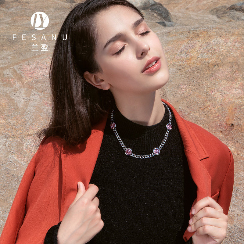 兰盈奥地利水晶高级感项链