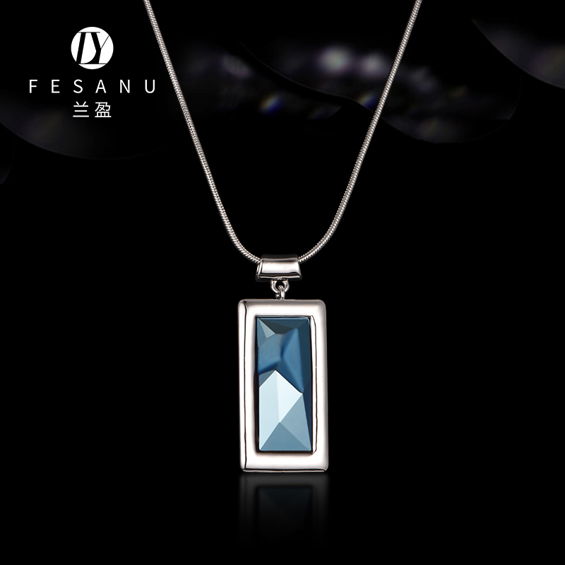 水晶高级感短款宴会礼物锁骨链