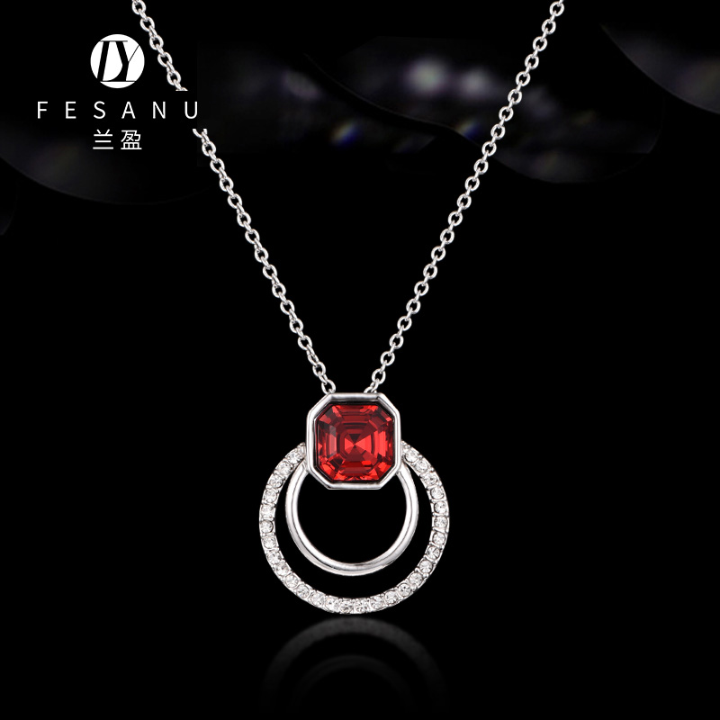 兰盈奥地利水晶项链女