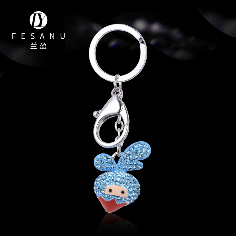 兰盈奥地利水晶挂件钥匙扣