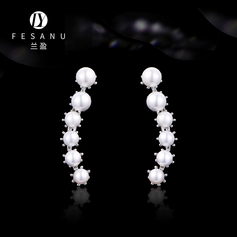 兰盈时尚珠耳环原创设计