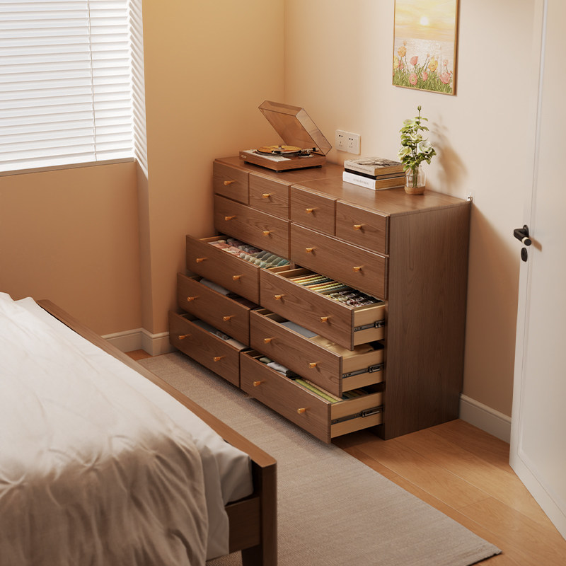 冬木实木五斗柜卧室简约现代六斗柜收纳柜客厅置物柜抽屉储物柜子,住宅家具,斗柜,淘宝优惠券,粉丝福利购,淘宝优惠卷