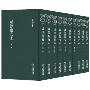 浙江文丛:咸淳临安志(全套10册 精装竖版繁体)中国古典散文随笔作品文集 历史人物名人传记地域文化学术研究资料艺术理论正版书籍