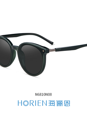 海俪恩新款太阳镜女时尚韩版墨镜男潮网红复古黑框街拍眼镜N6810