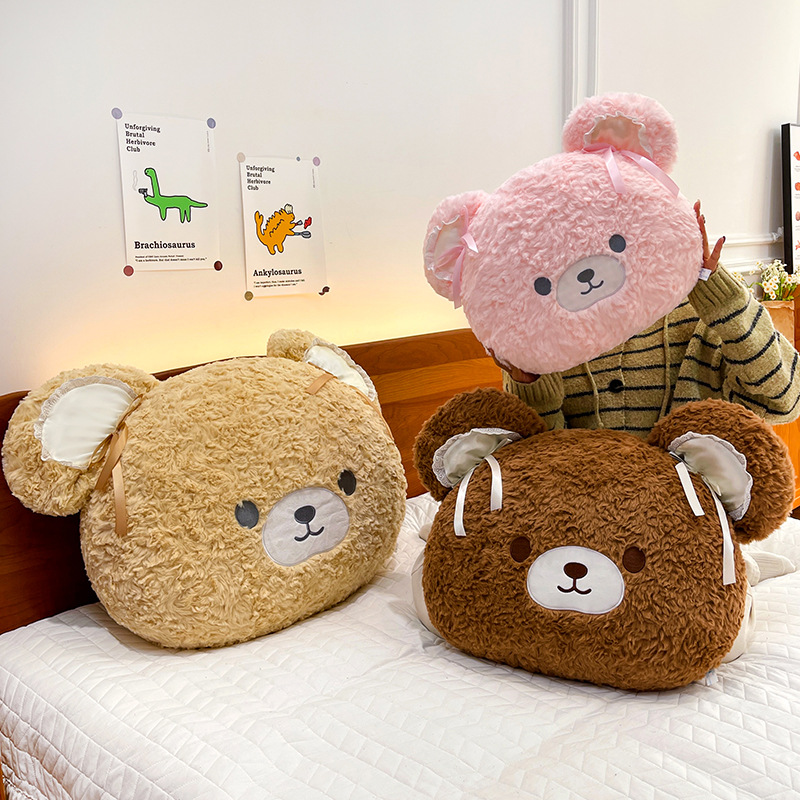 爆款可可熊毛绒玩具超软小熊沙发