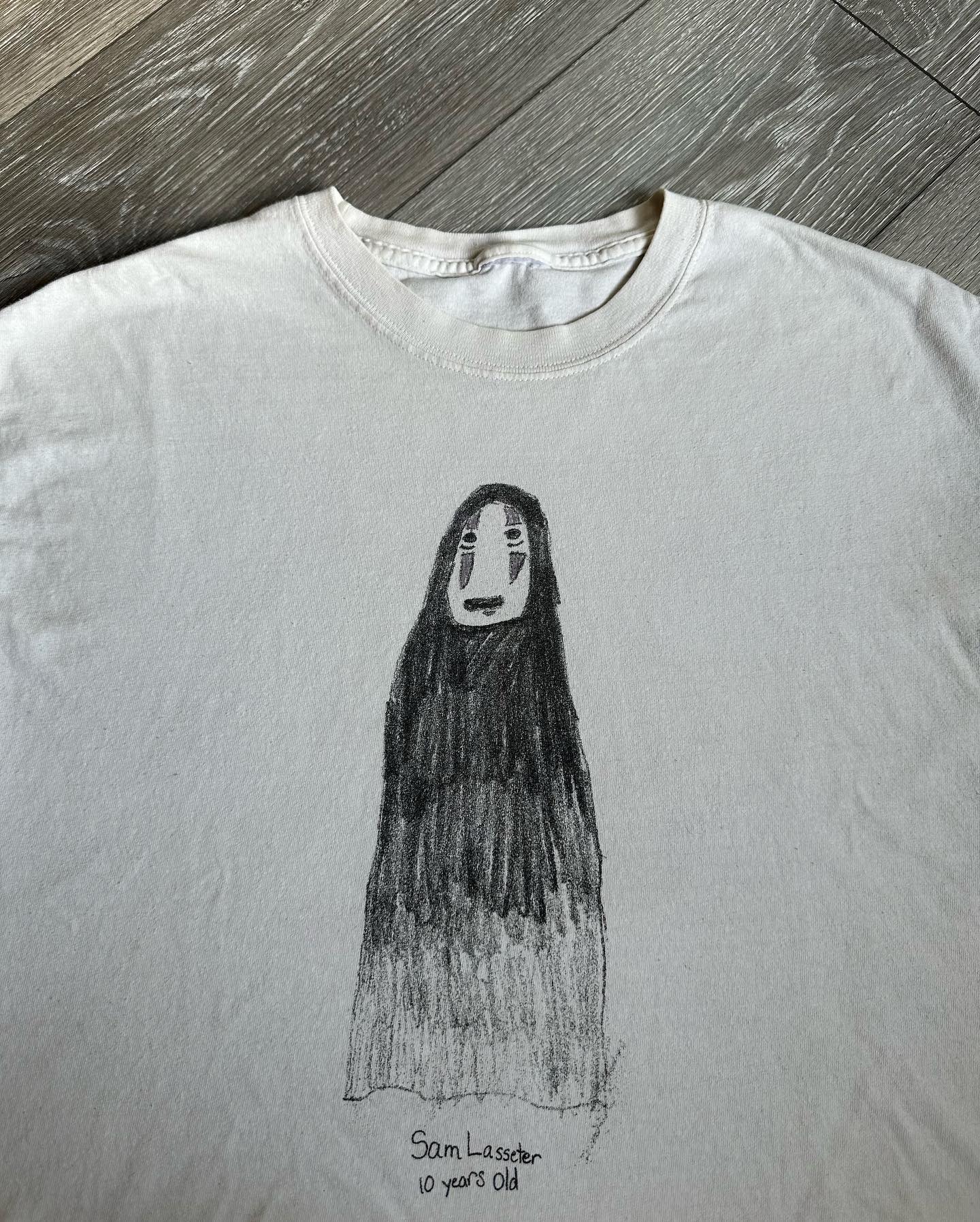 孤独星球动漫 Spirited Away No Face千与千寻shirt vibeT恤短袖