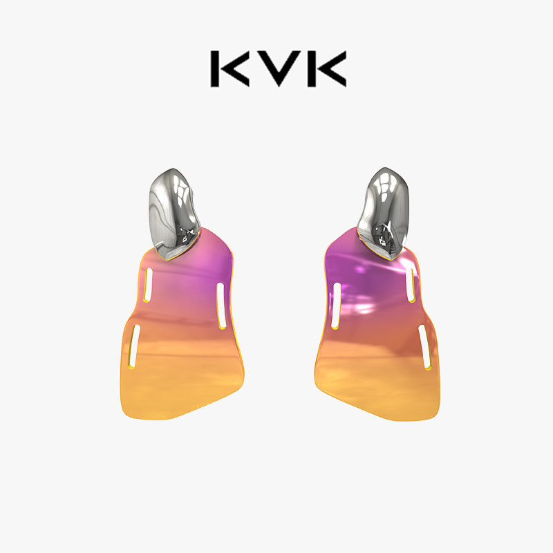 kvk原创设计耳饰王者耳钉