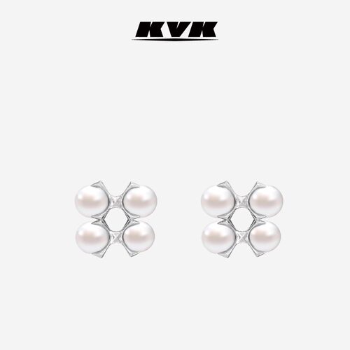 【云旗同款】KVK Throwback:Arachné经典回溯系列花型珍珠耳环