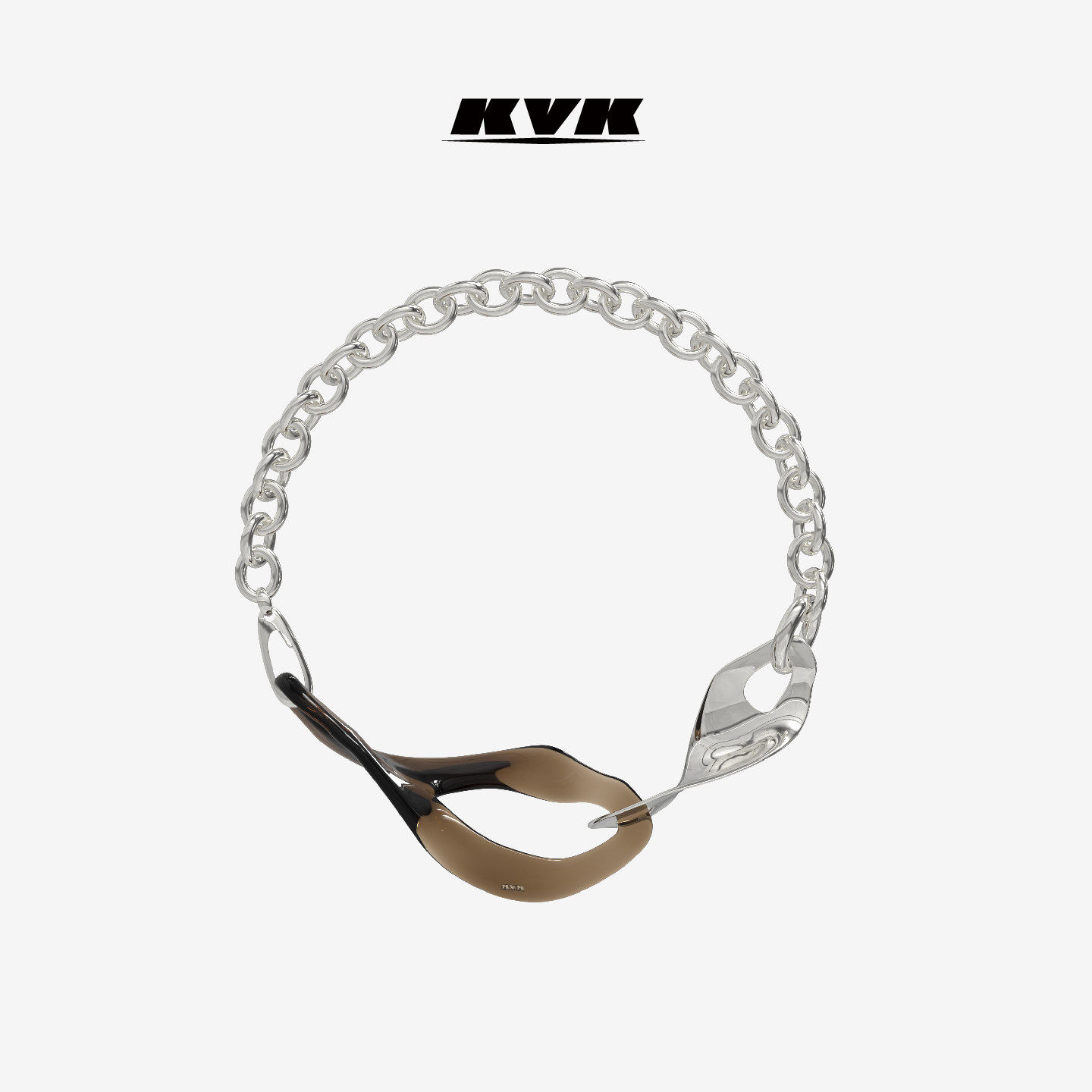 kvk项圈小众设计感ins配饰锁骨链图片