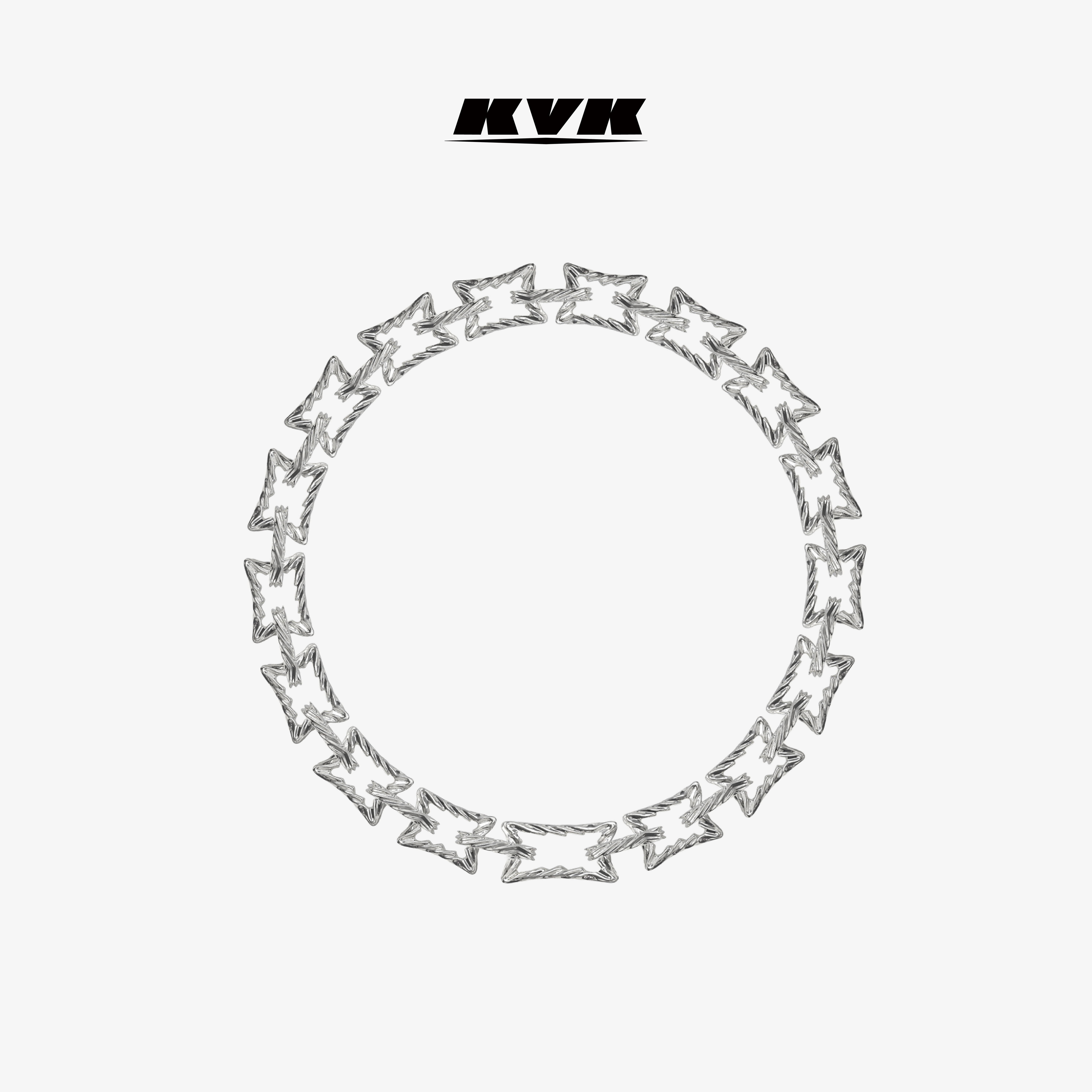 KVK SUPERNOVAS 超新星系列VEGA宇宙波项链高级感轻奢设计锁骨链图片