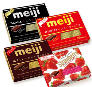 日本进口 网红小零食品 明治钢琴Meiji 纯黑/牛奶巧克力