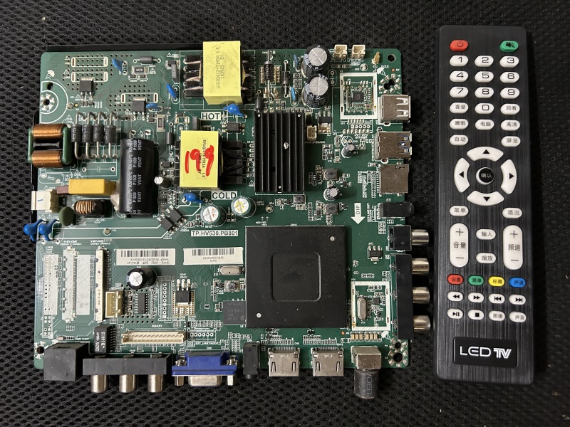 TP.HV530.PB801主板PC821 TP.MS638.PB801 4K网络液晶电视电源板