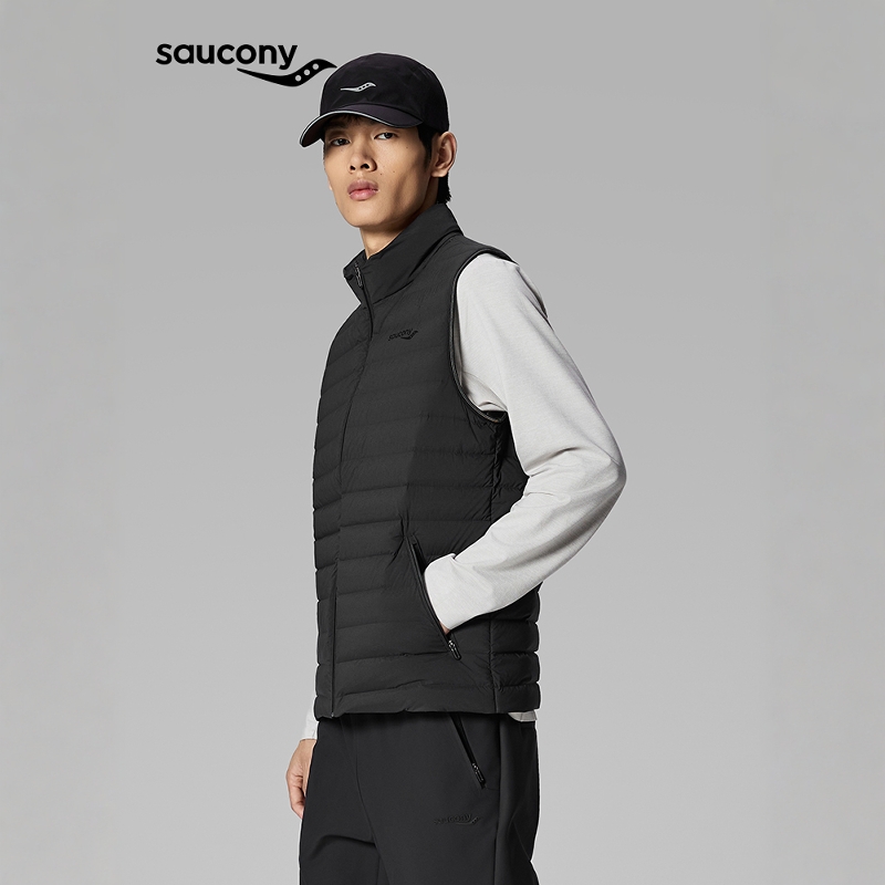 Saucony官方运动休闲鹅绒马甲