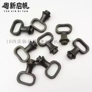 摩托车CBT CM EN GS GN125前沙板仪表线黑胶扣 咪表线固定胶圈粒