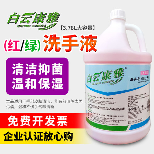康雅清洁保湿补充装绿色洗手液