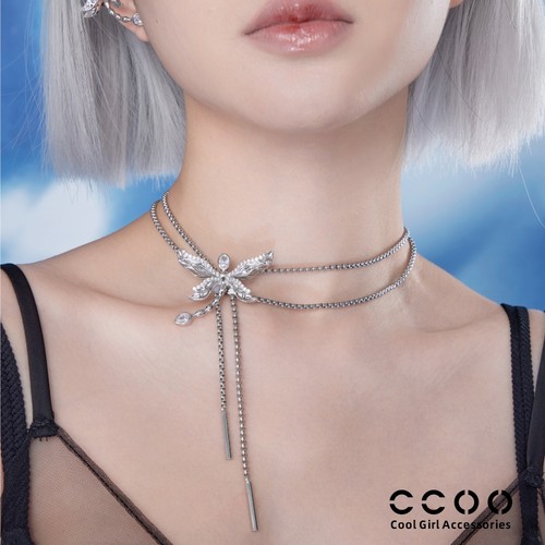 CCOO质感小动物可调节多用毛衣链