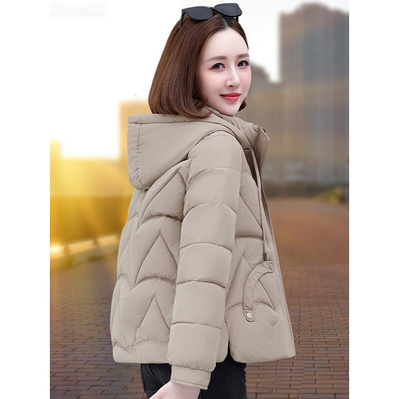 撤柜冬季短款羽绒棉衣棉服女士年新款爆款小个子妈妈保暖棉袄外套