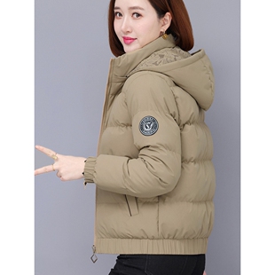 撤柜两面穿羽绒棉服女冬季新款短款加厚保暖宽松棉袄棉衣冬天外套