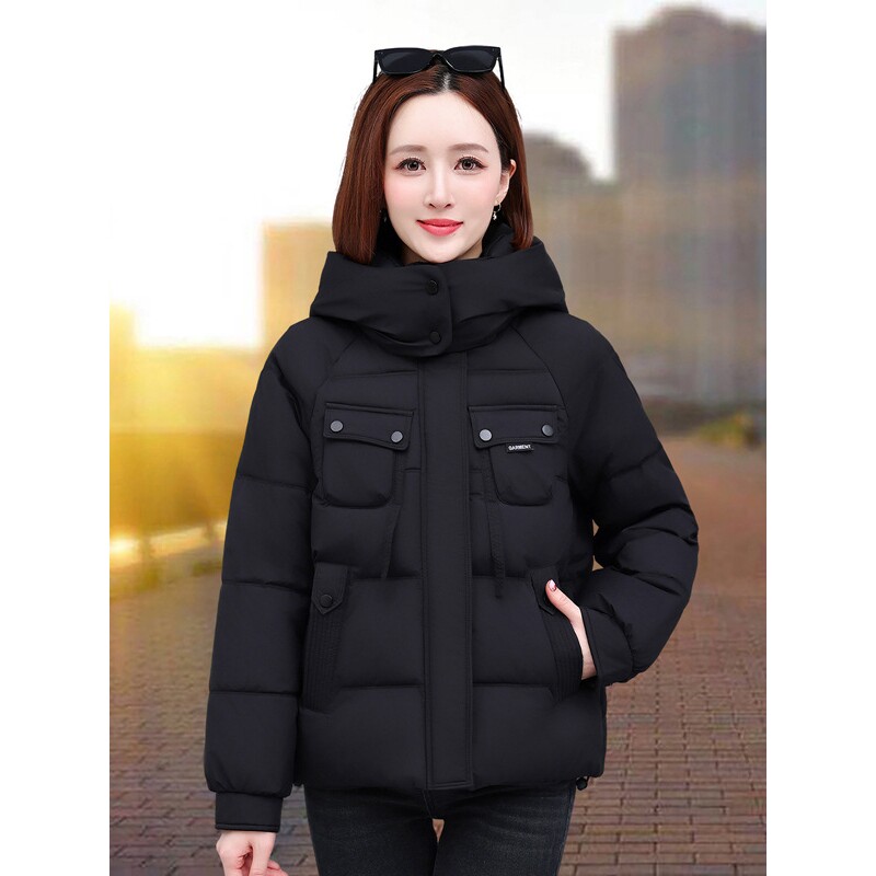 撤柜羽绒棉衣棉服女士冬季新款短款加厚时尚洋气中年妈妈棉袄外套