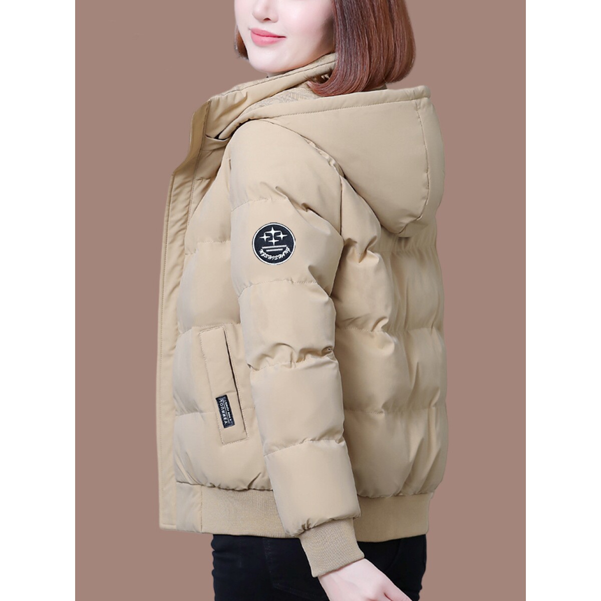 撤柜高品质短款羽绒棉衣女冬季新款中年妈妈加厚冬装棉袄棉服外套