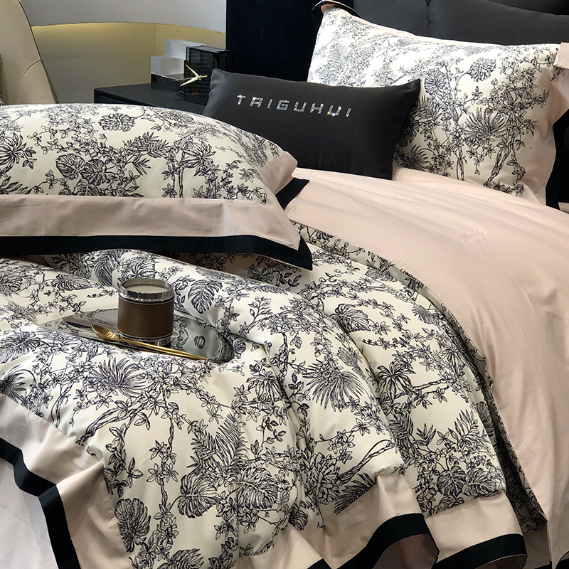 美式100支长绒棉全棉四件套