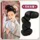 古装 造型诃子裙古风发型垫发包飞天发髻汉服假发 假发灵蛇发髻唐装
