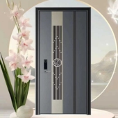 入户通风防盗门甲级透气门中门防盗门通风防蚊虫支持订制