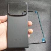 适用于小米MIX fold4原装 手机壳原厂小米fold4芳纶纤维保护壳拆机自带保护套Fold超轻高强纤维保护壳