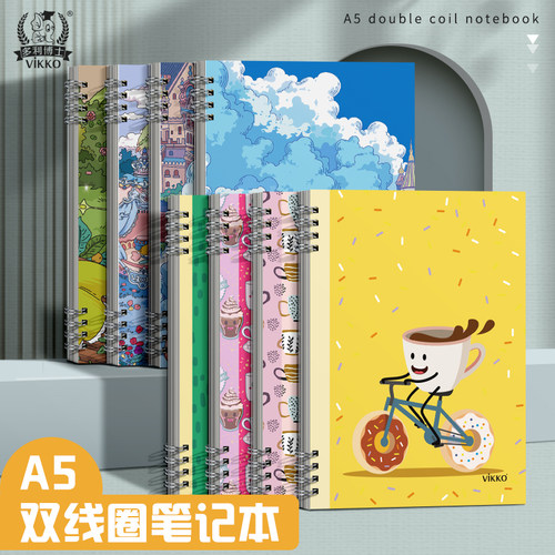多利博士超厚笔记本本子简约ins风记事本日记本学生用2024年新款A5创意偏爱笔记本动漫记录本