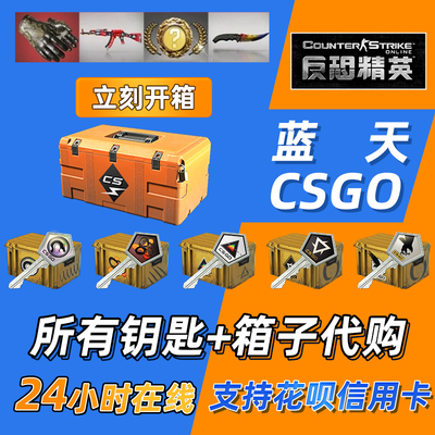 CSGO箱子钥匙CS2命悬一线裂梦魇蝴蝶刀变革千瓦手套武器箱steam