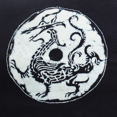 贵州蜡染手工制作苗族装饰画