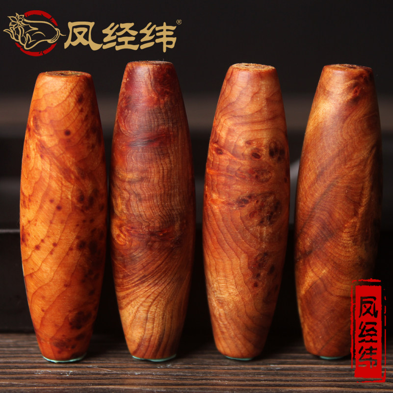 纯天然崖柏高油瘤疤天珠桶珠鼓珠散珠勒子 DIY星月菩提配饰