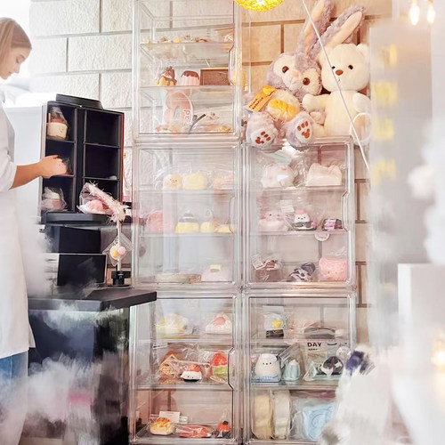 捏捏展示架慢回弹解压玩具硅胶