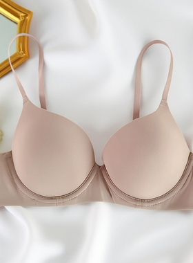 大码大胸显小内衣钢圈大罩杯无痕薄款文胸75FG80FG 85FG 90EFG95G