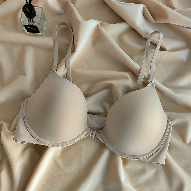 前扣美背薄款光面无痕内衣