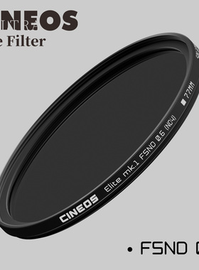 CINEOS 相机滤镜摄影滤镜全光谱减光滤镜 FSND0.6 77mm/82mm