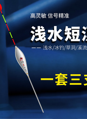 浅水草洞鱼漂远投短尾加粗纳米