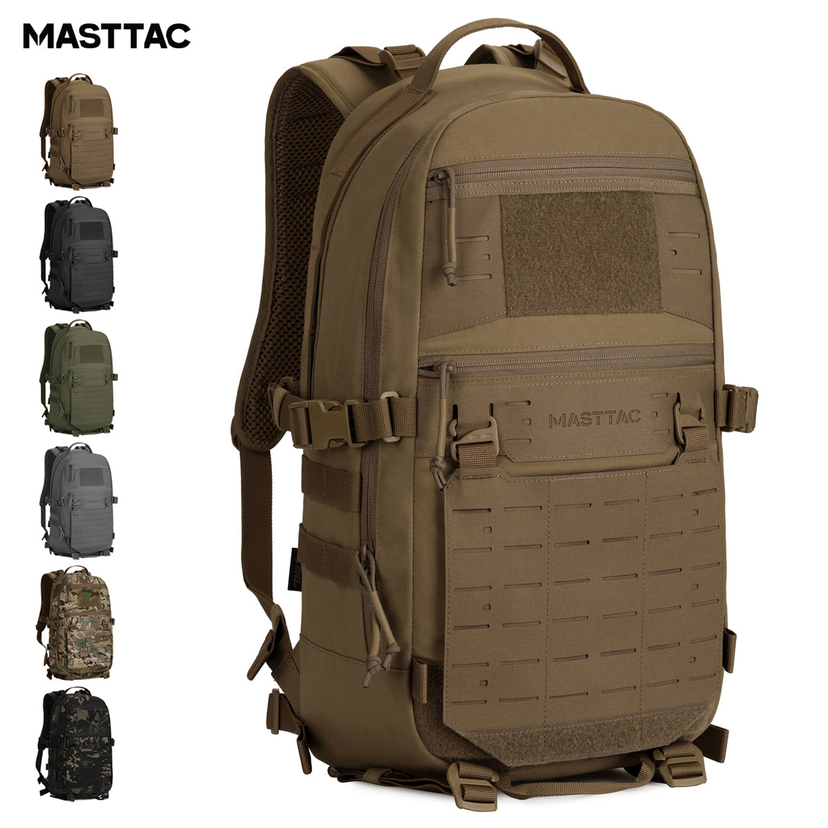 MASTTAC35升背包户外徒步露营战术登山双肩背包多功能旅游背包男