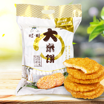旺旺400g整袋休闲膨化大米饼