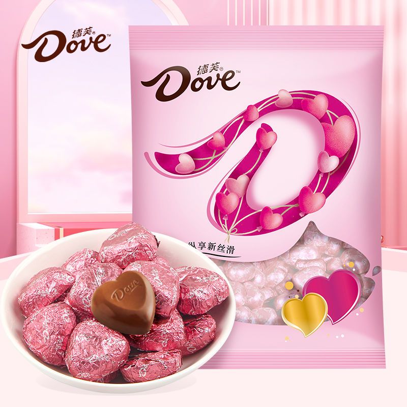 德芙心语5.3g巧克力袋装中国大陆